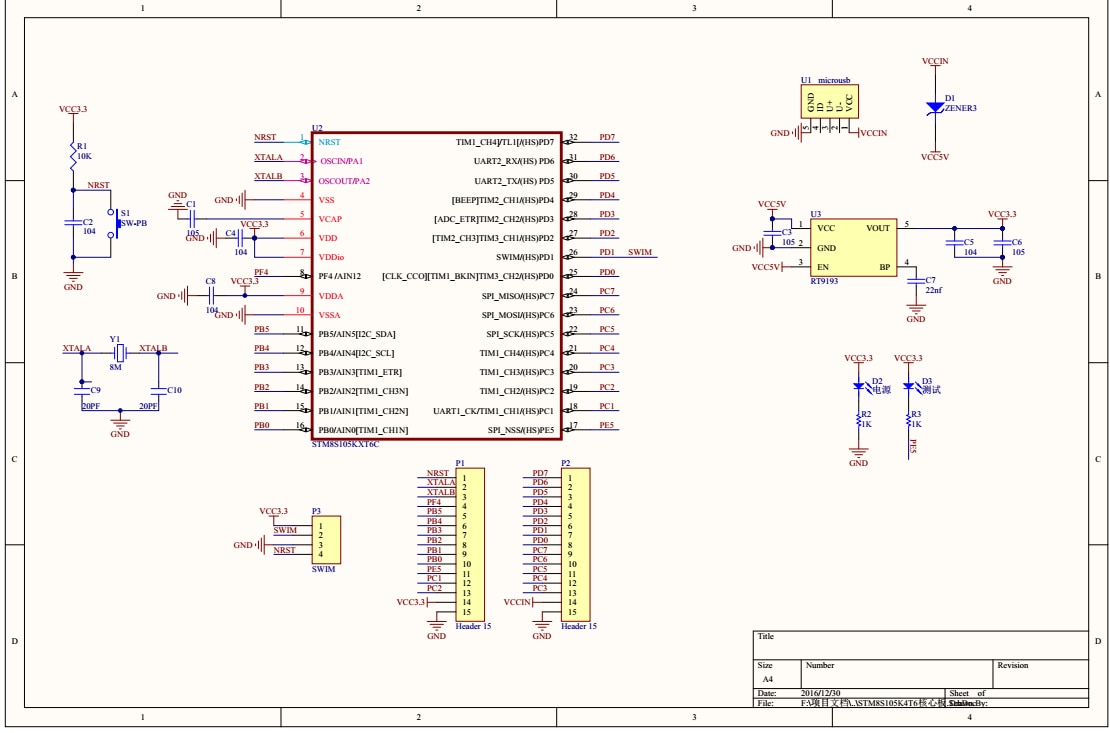 Программа для прошивки stm8